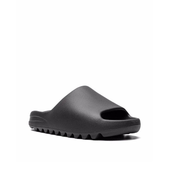 ADIDAS YEEZY SLIDES ONYX - Picture 2 of 4